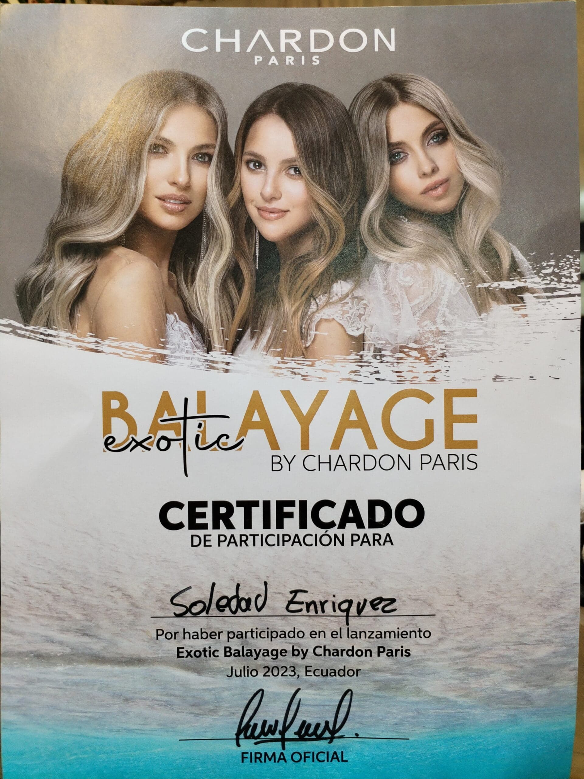 Certificado profesional Kallarina 2