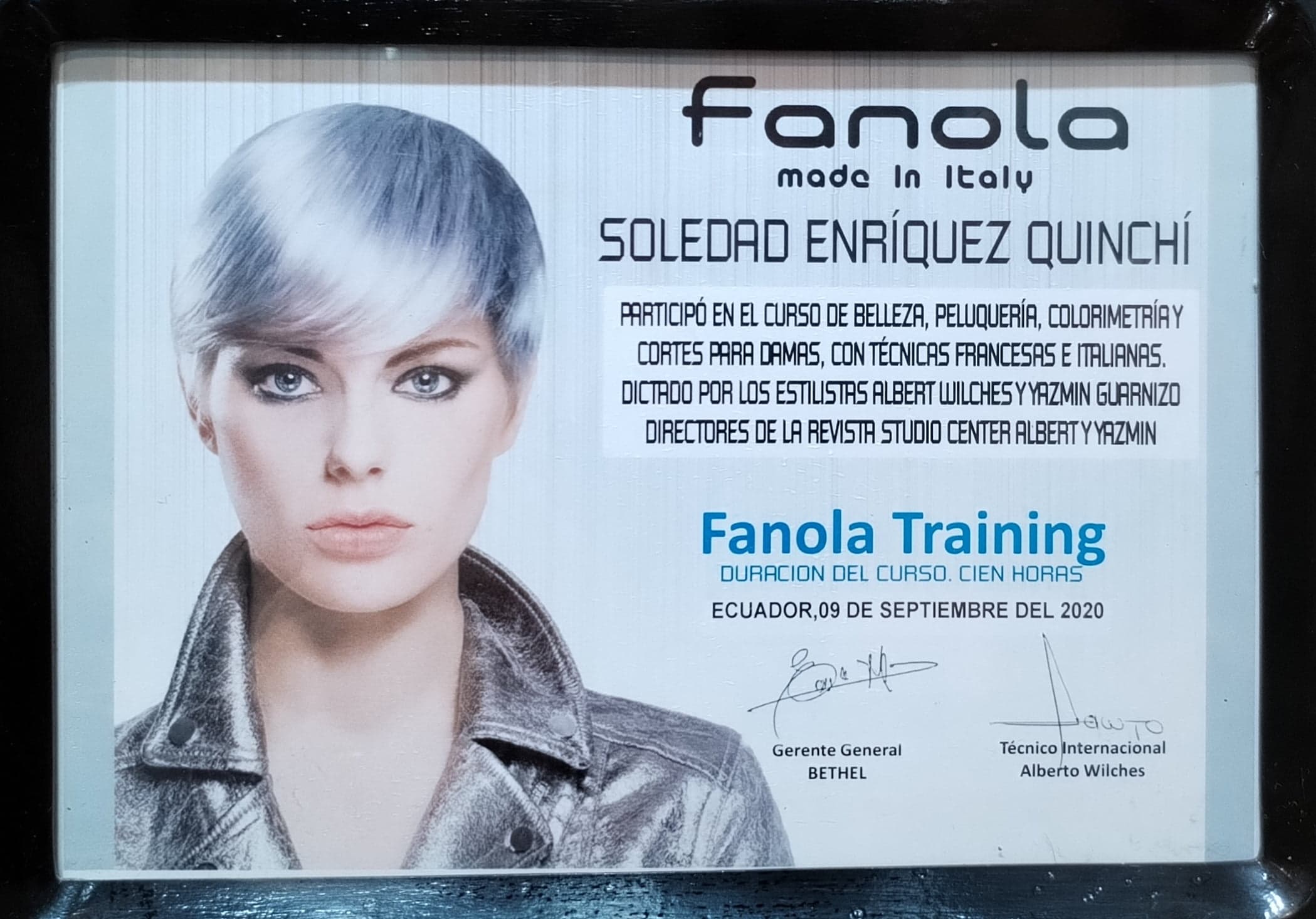 Certificado profesional Kallarina 6